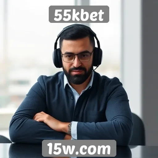 Atendimento ao cliente no 55kbet